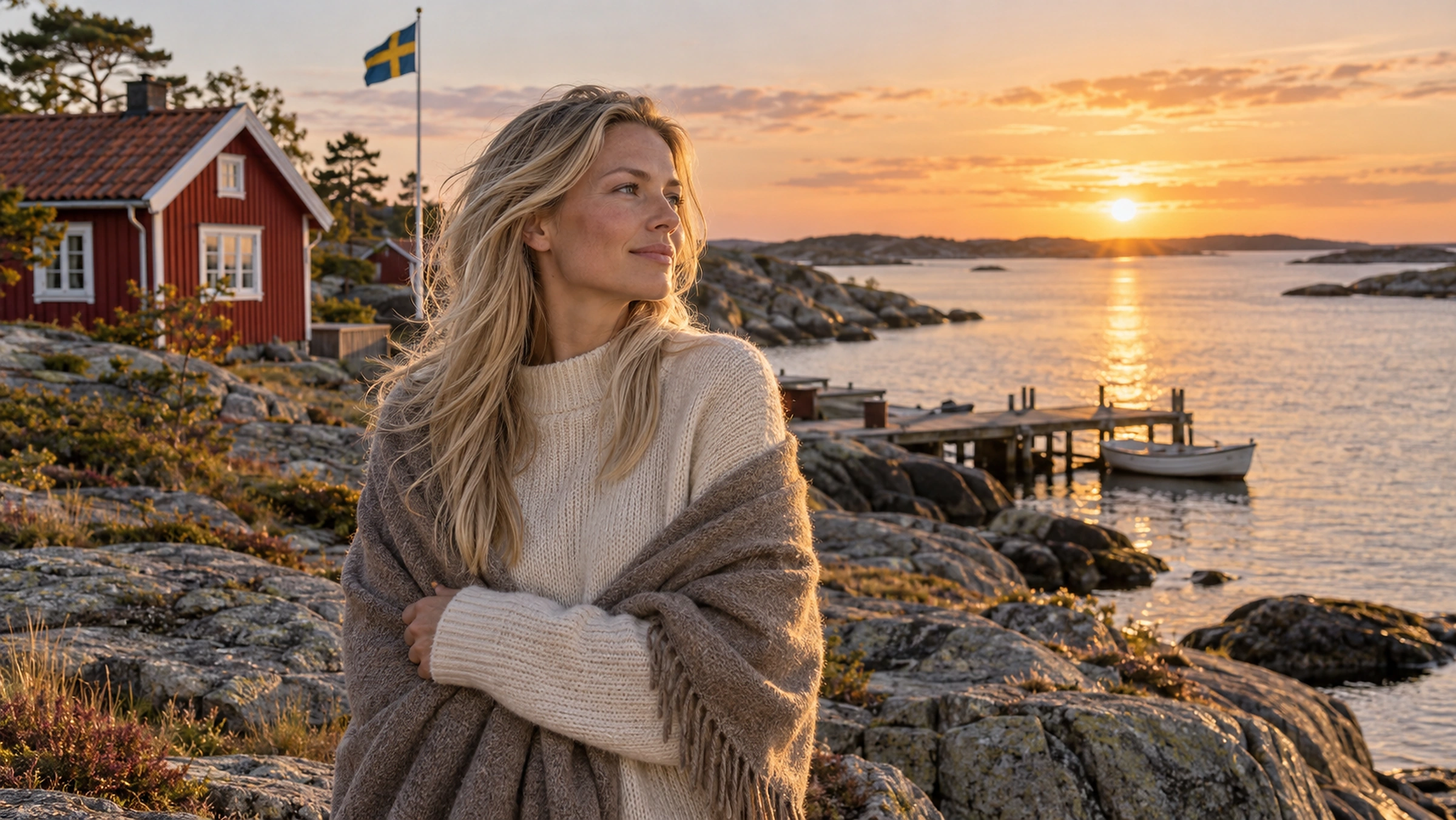 Swedish coastal portrait in the archipelago